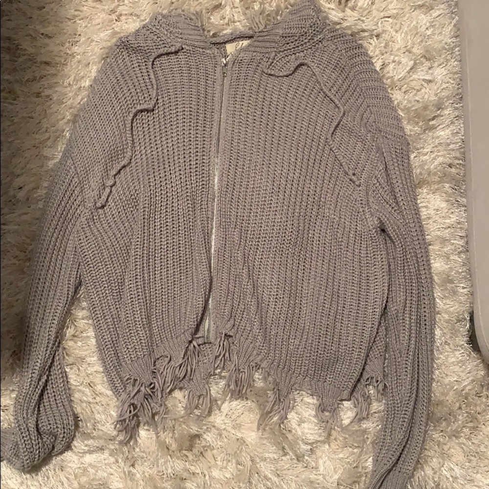 SWEATER ZIP UP